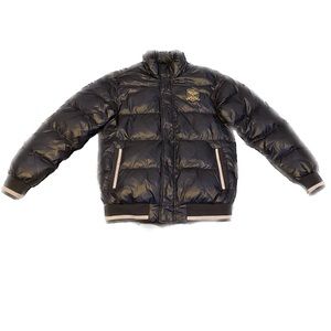 Black puffer li-Ning tennis jacket large